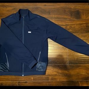 Figs Cobaki Scrub Jacket Size Small in Navy